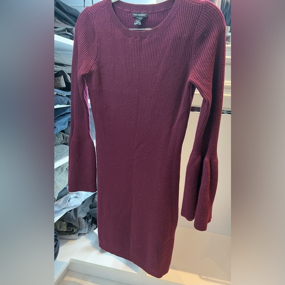 Maroon night mini dress - Picture 4 of 4